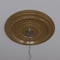 Ekena Millwork Cole PVC Medallion (Canopies up to 6"), 22"OD x 3 1/2"ID x 1"P, Universal Aged Metallic Vintage Gold CMP22CODVG - alternate 7